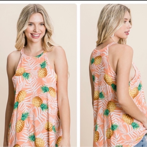 Pineapple tank top - Picture 1 of 4